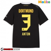 Moške Nogometnih dresov Borussia Dortmund Waldemar Anton #3 Gostujoči 2026-27 Kratki rokavi